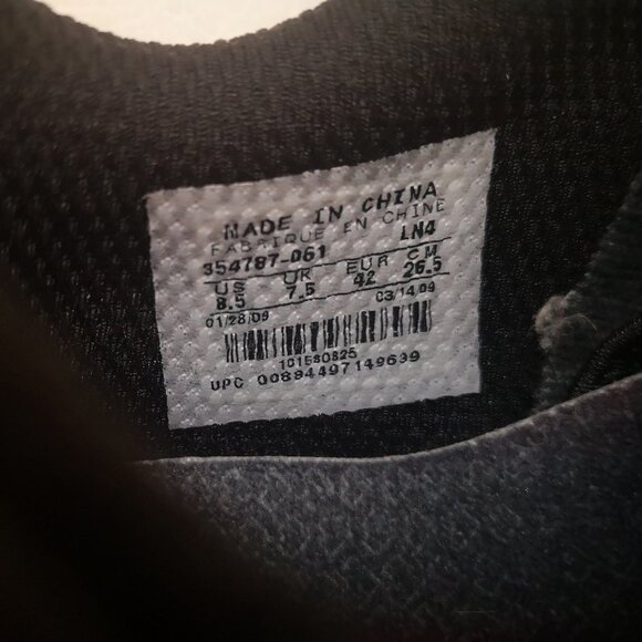 Nike Free Men's Size 8.5 Running Black & White (Sparq) Sneakers - Picture 8 of 8